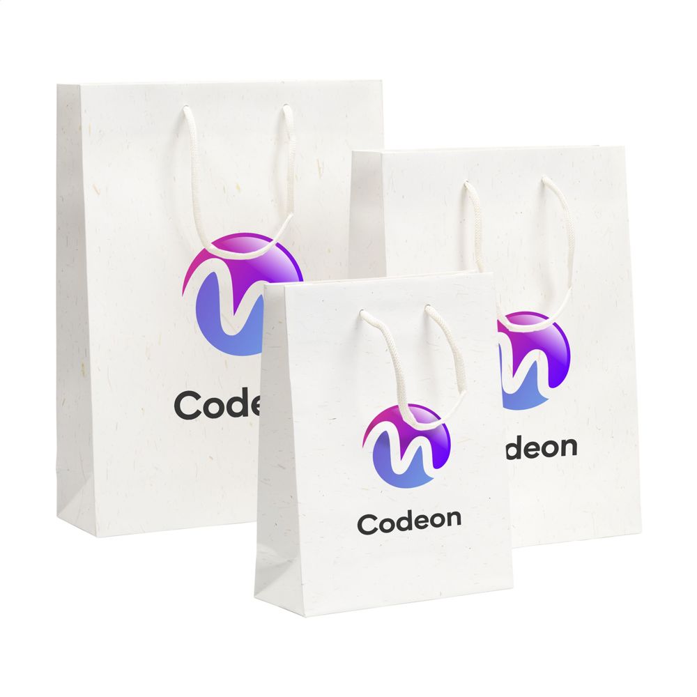 Leaf It Bag gerecycled met strovezels (180 g/m²) S