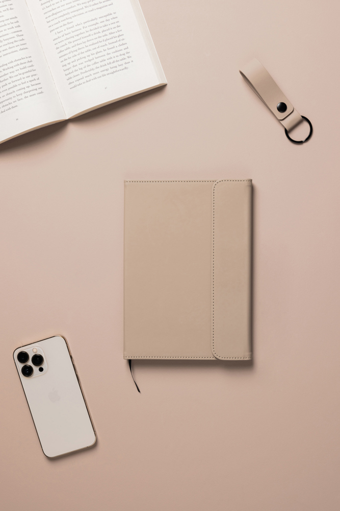 VINGA Baltimore GRS papier & PU notitieboek