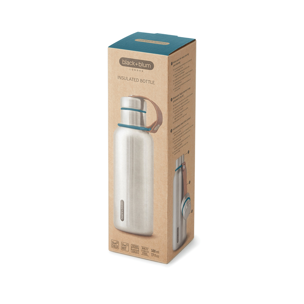 Black+Blum Geïsoleerde Waterfles Groot 500ml