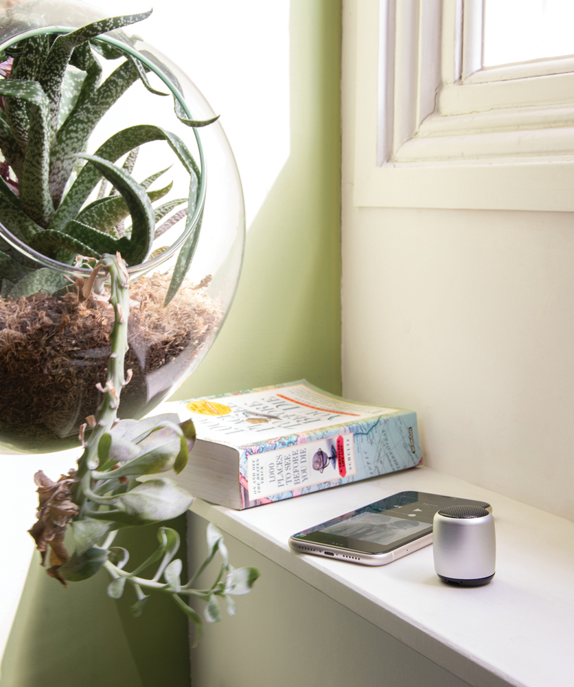 Mini aluminium draadloze speaker