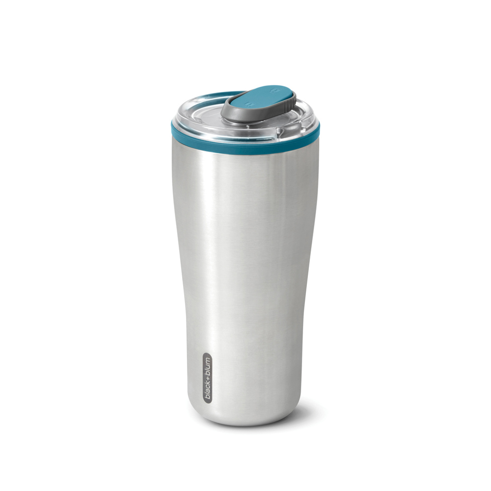 Black+Blum geïsoleerde reisbeker 600 ml - turquoise (± PMS 315U)