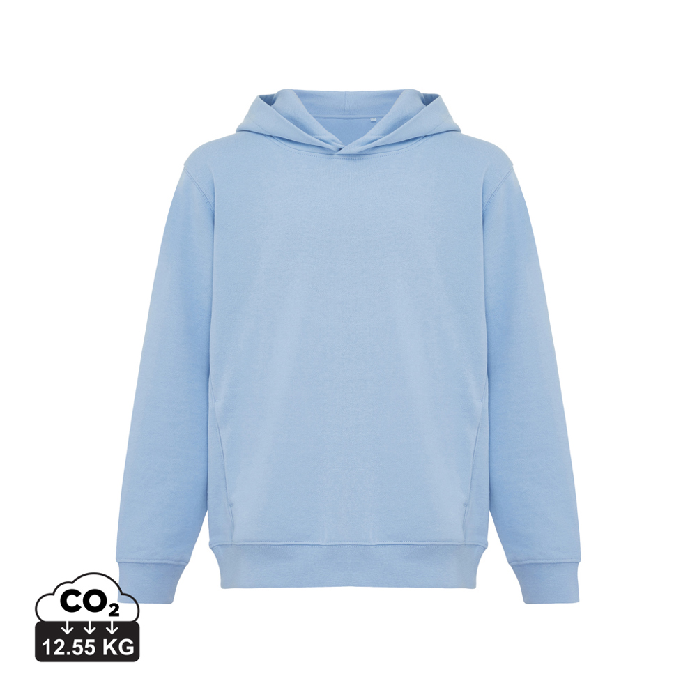 IQONIQ Yengo kids recycled katoen hoodie met steekzakken