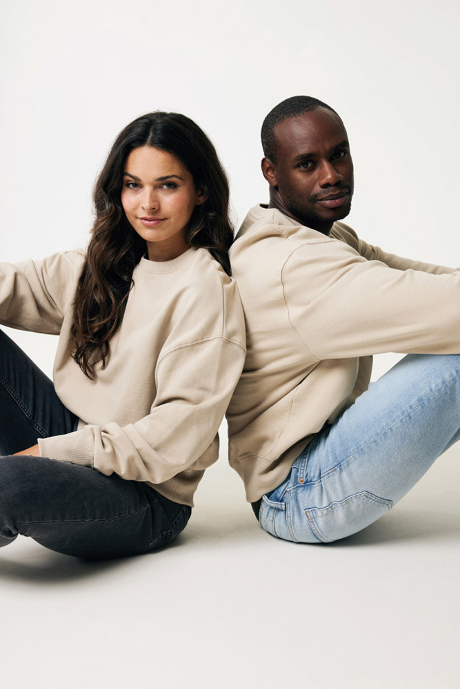 IQONIQ Kruger gerecycled katoen relaxed sweater