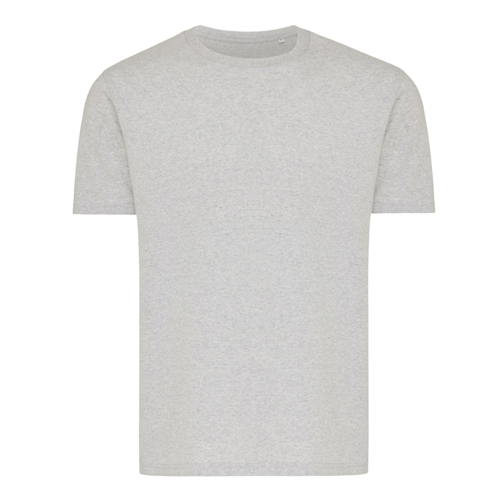 IQONIQ Brett gerecycled katoen t-shirt - light heather grey (± PMS light heather grey)