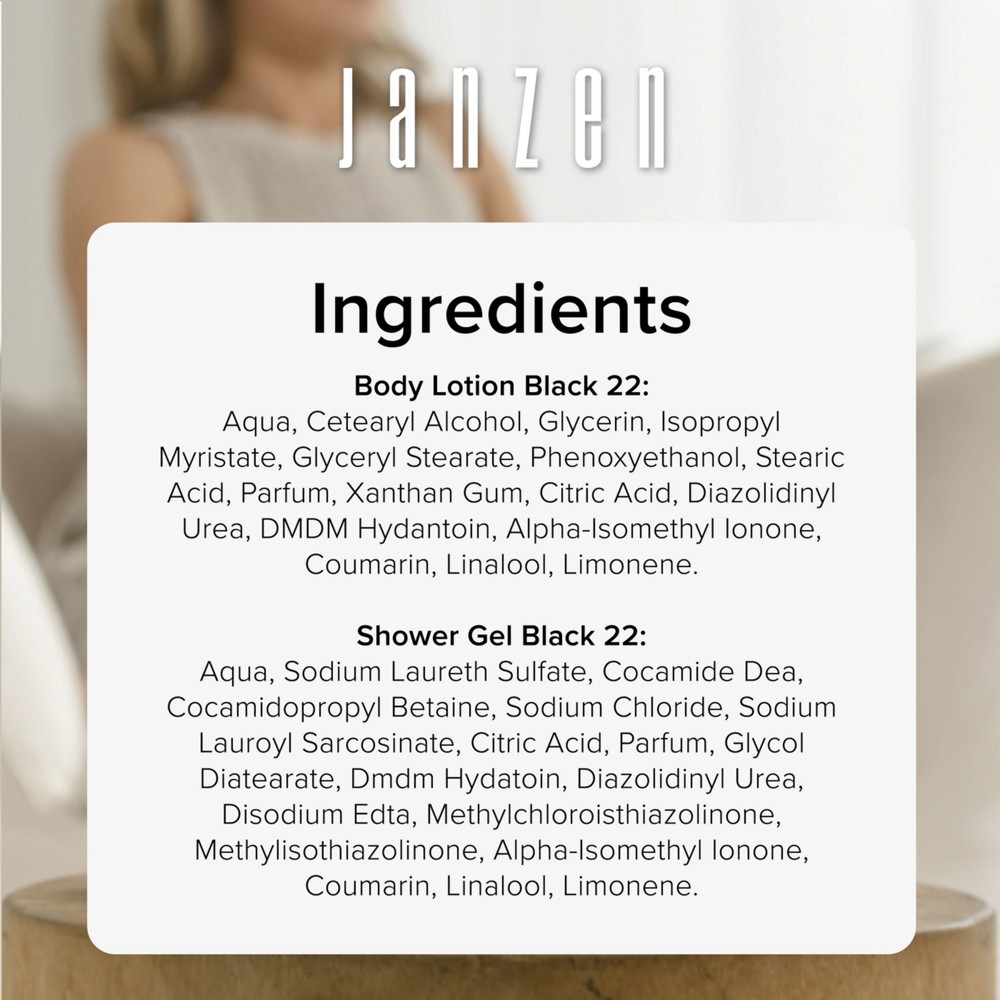 JANZEN Direct Mail Giftset Black 22 - 2 items