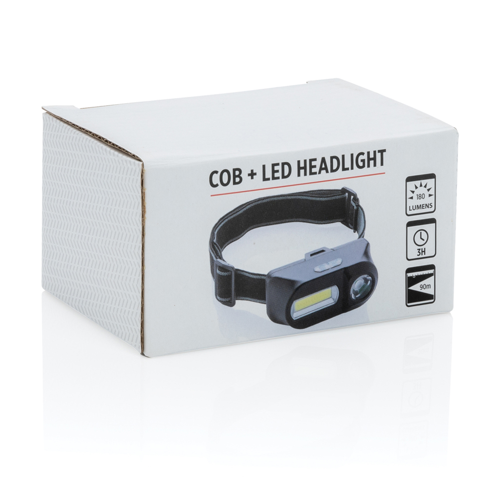COB en LED hoofdlamp