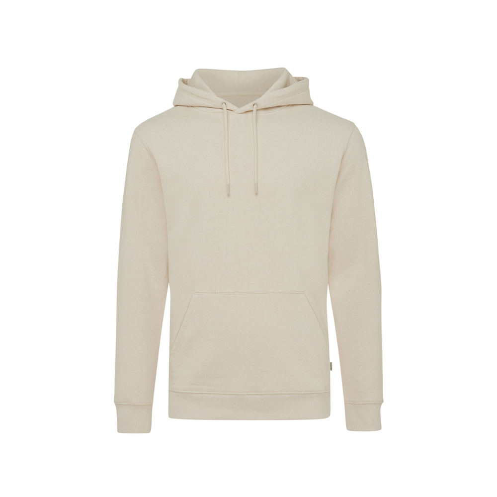 IQONIQ Torres gerecycled katoen hoodie ongeverfd - natural raw (± PMS natural raw undyed)