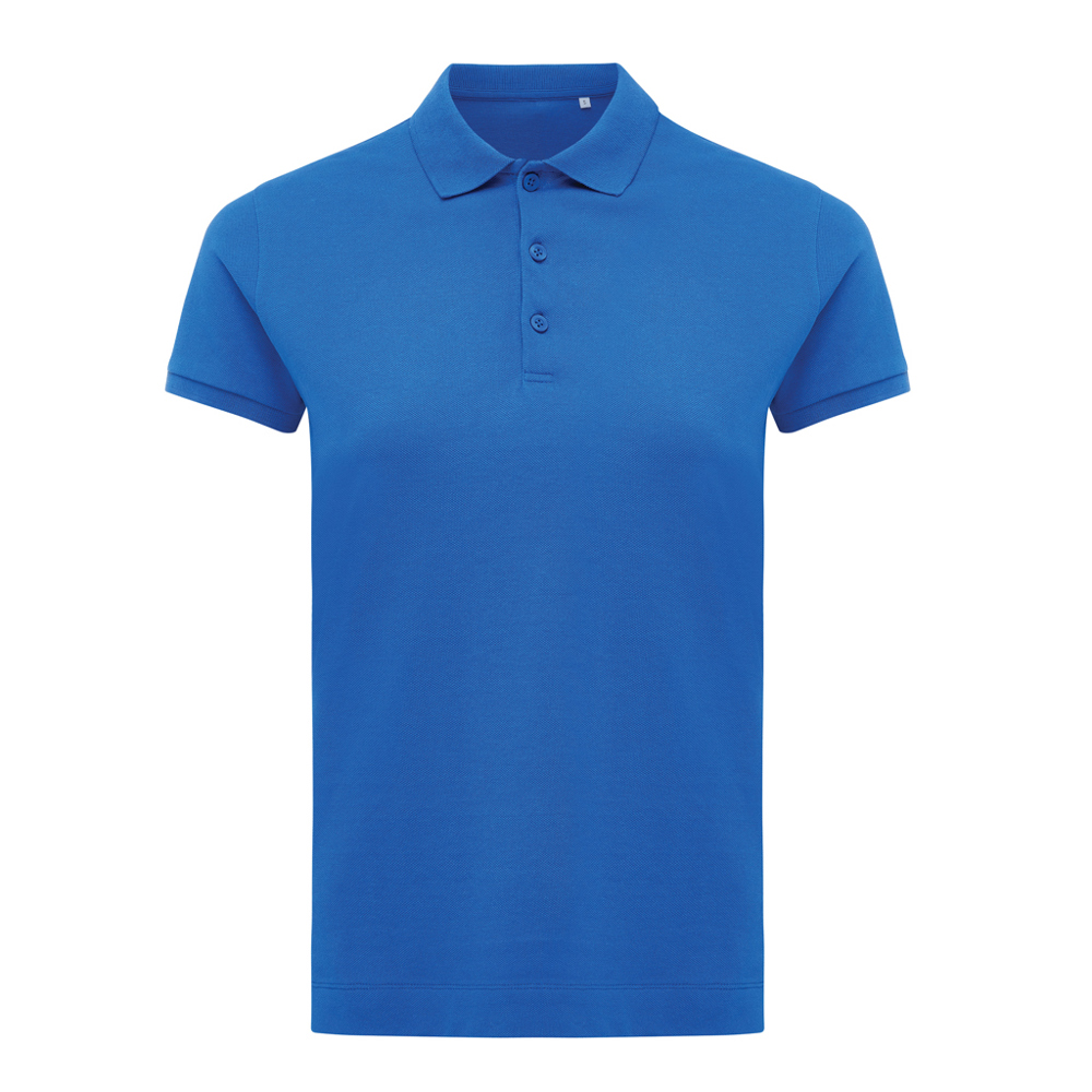 IQONIQ Yosemite dames recycled katoen pique polo - royal blue (± PMS 19-4050 TCX)