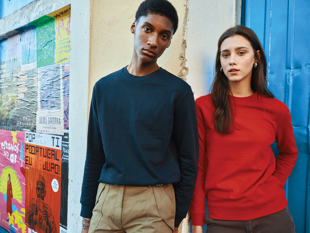 IQONIQ Zion gerecycled katoen sweater