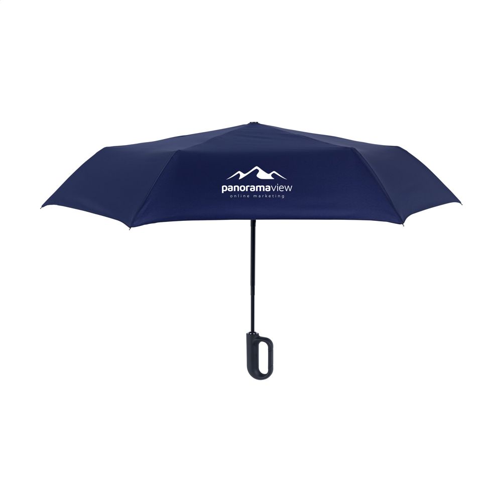 Carabiner RCS RPET opvouwbare paraplu 21 inch