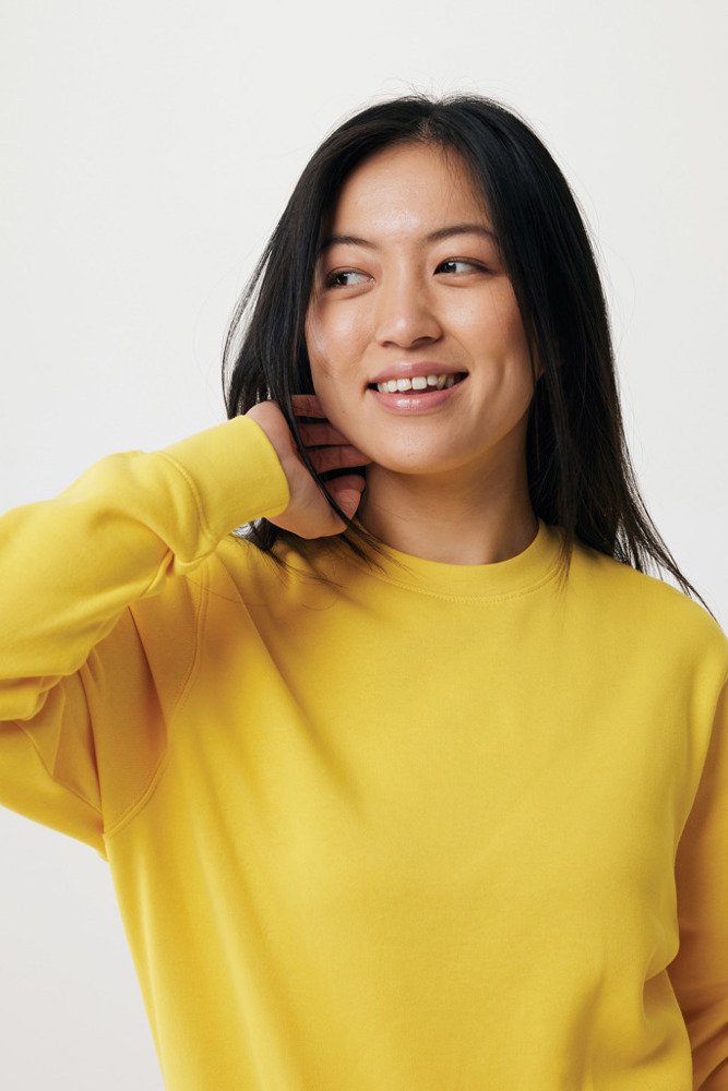 IQONIQ Etosha lichtgewicht gerecycled katoen sweater