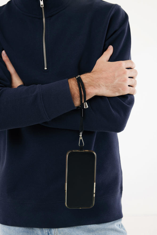 CarryLoop RCS rPET verstelbare telefoonhouder met polsband