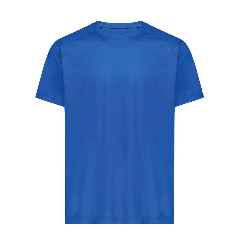 IQONIQ Tikal gerecycled polyester sneldrogend sport t-shirt - royal blue (± PMS 19-4050 TCX)