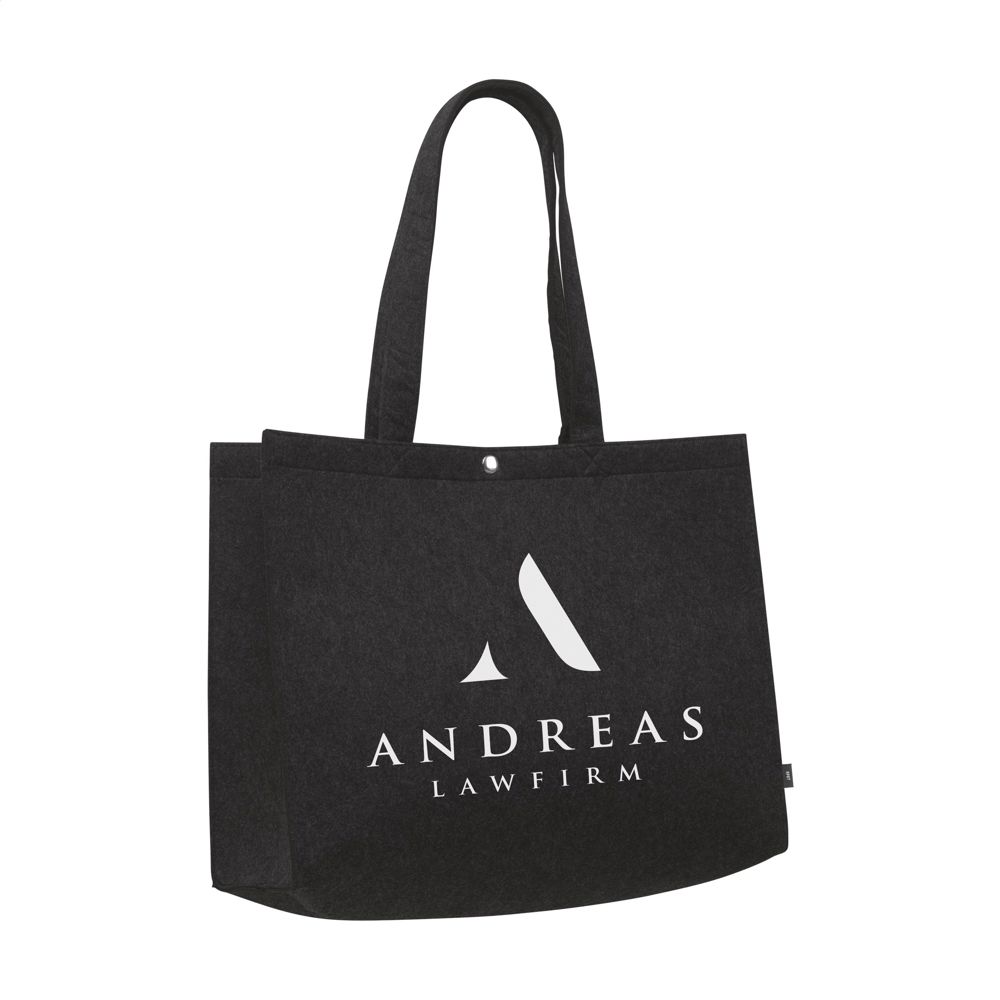 Feltro GRS RPET BigShopper winkeltas - zwart