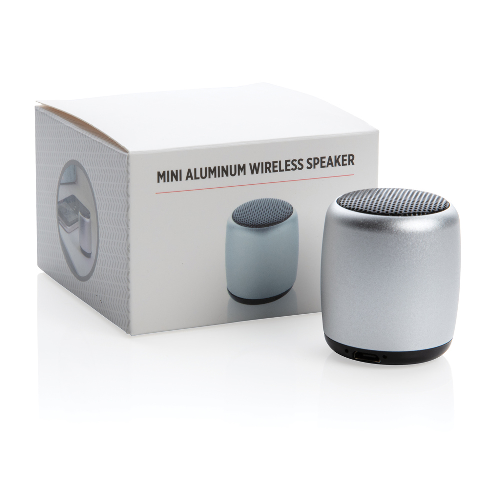 Mini aluminium draadloze speaker
