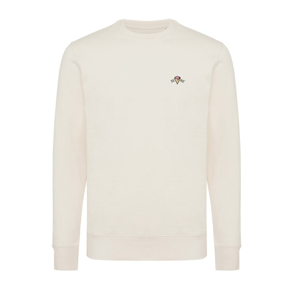 IQONIQ Etosha lichtgewicht gerecycled katoen sweater