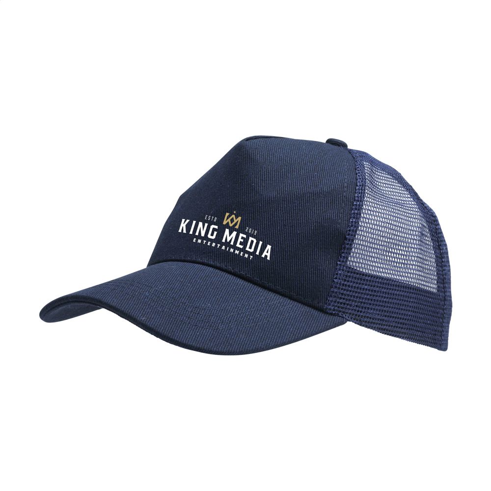 Trucker Recycled Cotton pet - navy