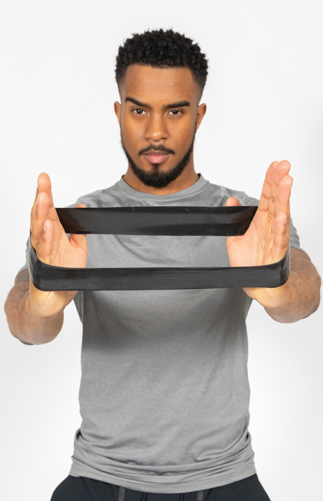 4-delige elastische fitnessbanden in etui