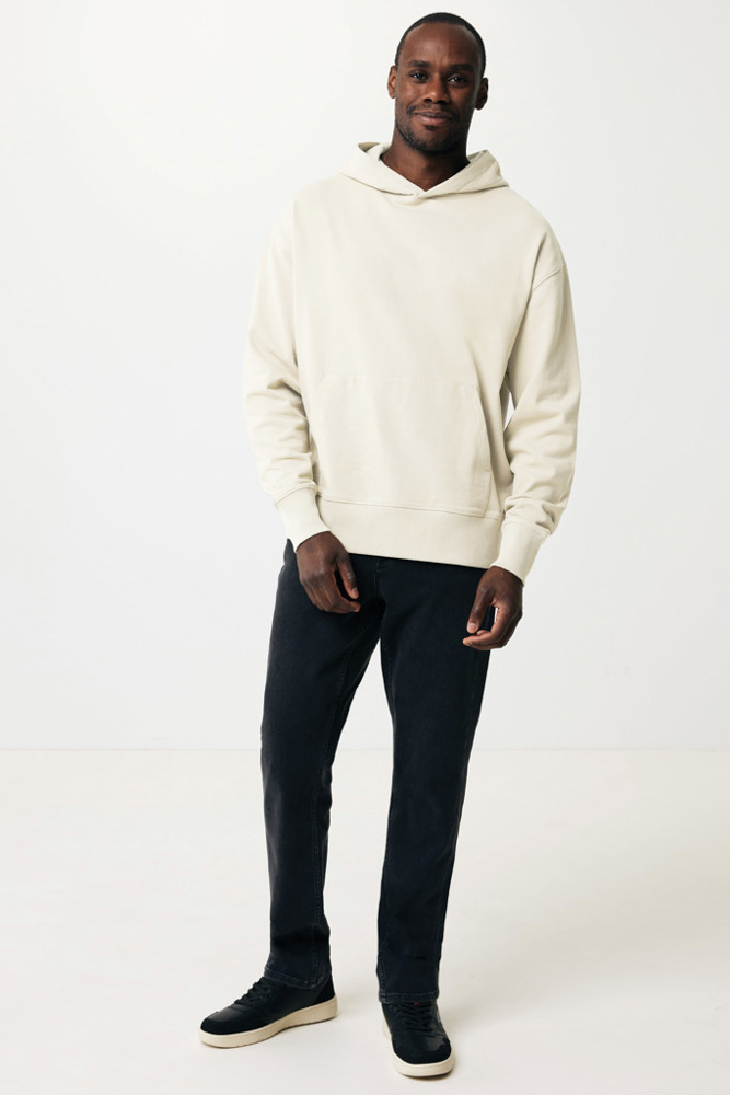 IQONIQ Yoho gerecycled katoen relaxed hoodie