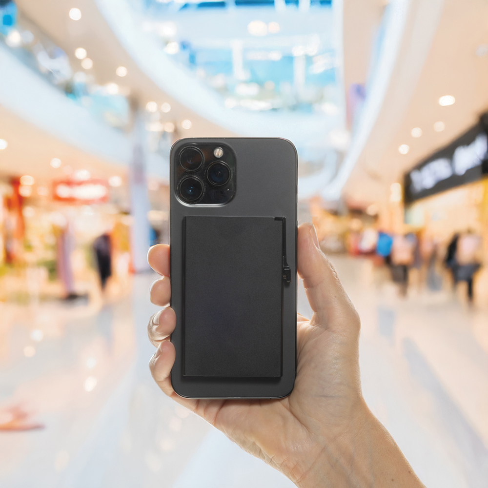 Standard aluminium RFID magnetic telefoon kaarthouder