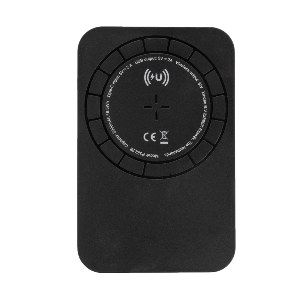 Magnetische 5000 mAh 5W draadloze powerbank