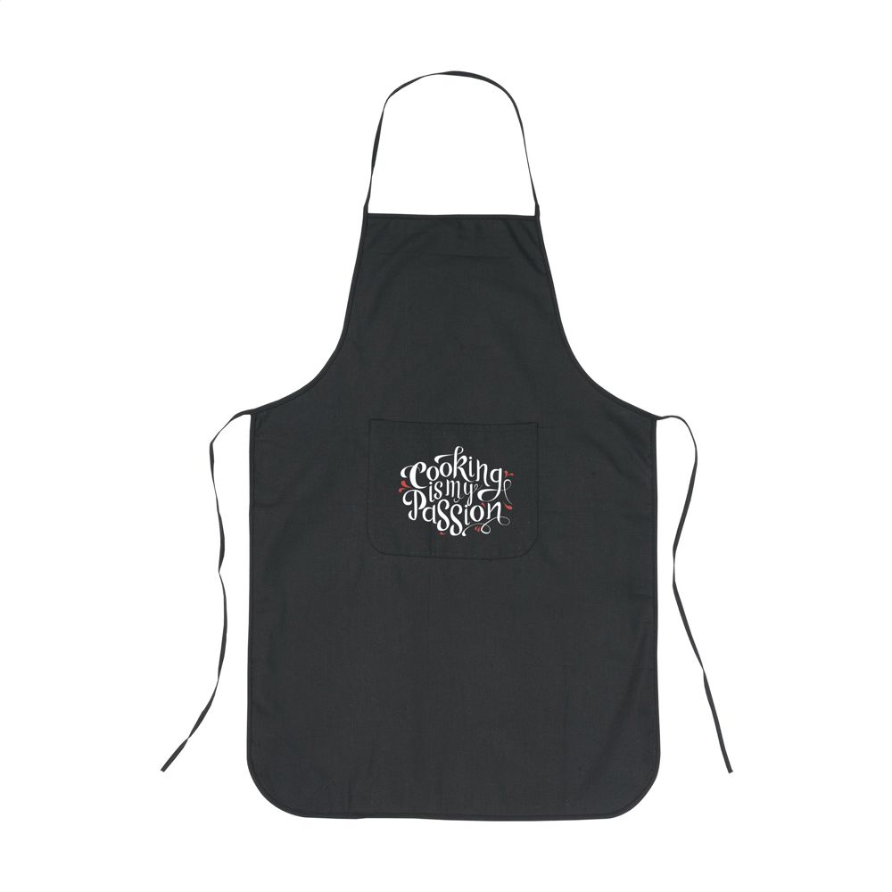 Apron (130 g/m²) schort - zwart