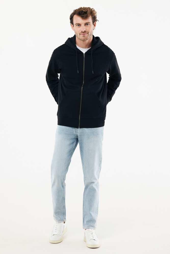 IQONIQ Abisko gerecycled katoen hoodie met rits