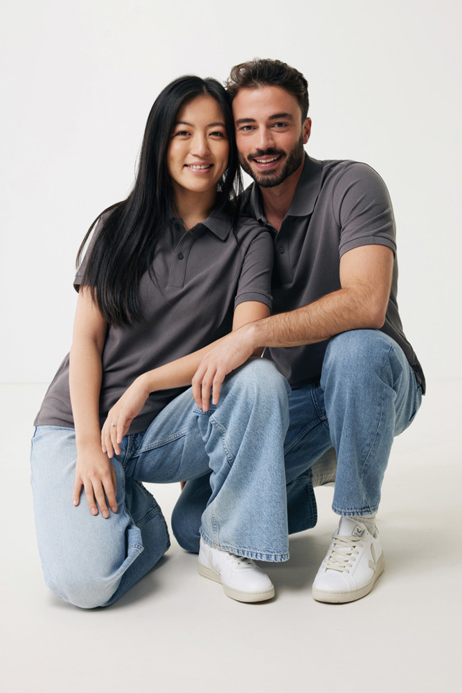 IQONIQ Yosemite gerecycled katoen pique polo