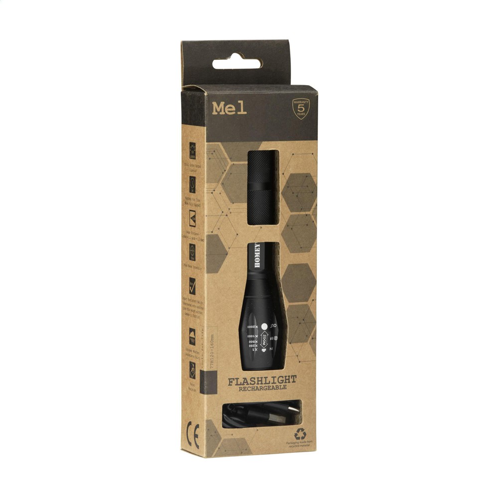 Homey's Mel Outdoor Flashlight zaklamp
