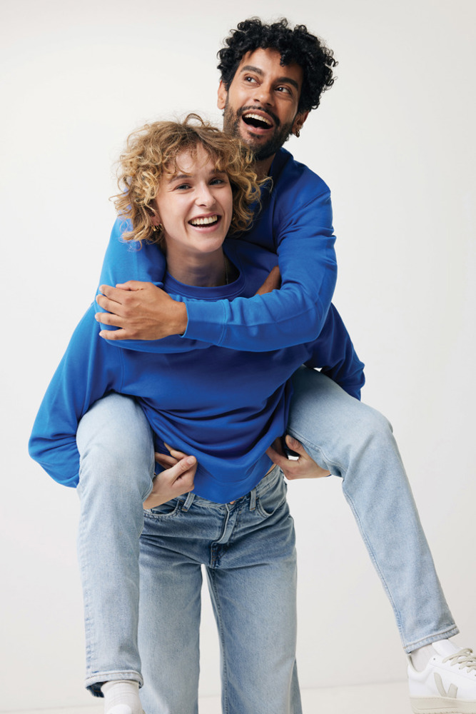 IQONIQ Etosha lichtgewicht gerecycled katoen sweater