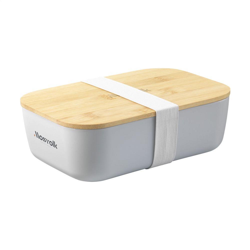 Midori Bamboo Lunchbox - grijs