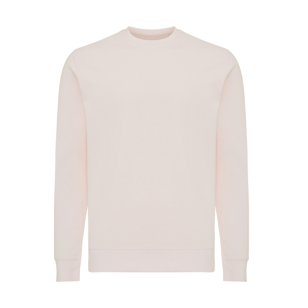 IQONIQ Etosha lichtgewicht gerecycled katoen sweater - cloud pink (± PMS 11-1408 TCX)