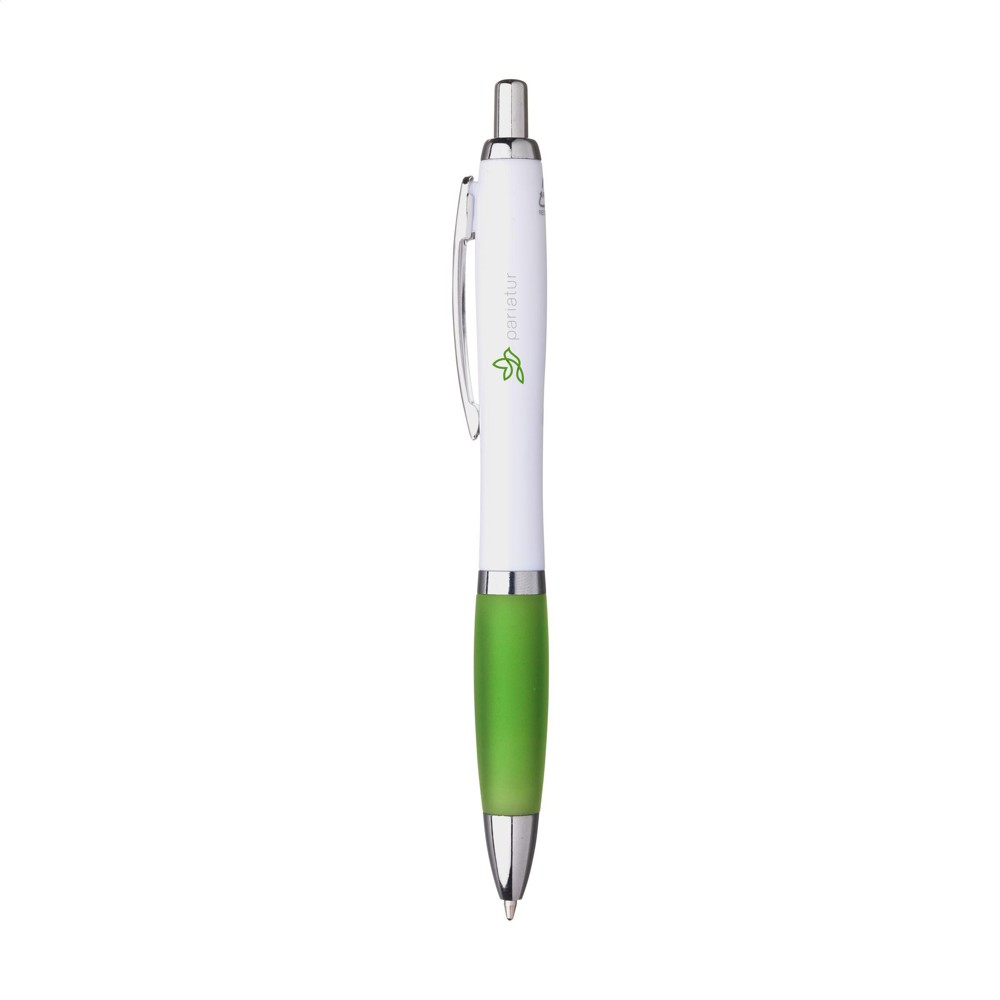 Athos Trans RCS Recycled ABS pennen - lime (± PMS 3529c)