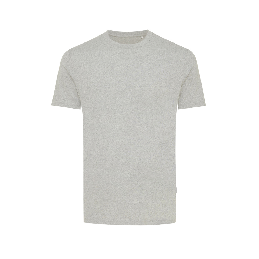 IQONIQ Manuel gerecycled katoen t-shirt ongeverfd - heather grey (± PMS heather grey)