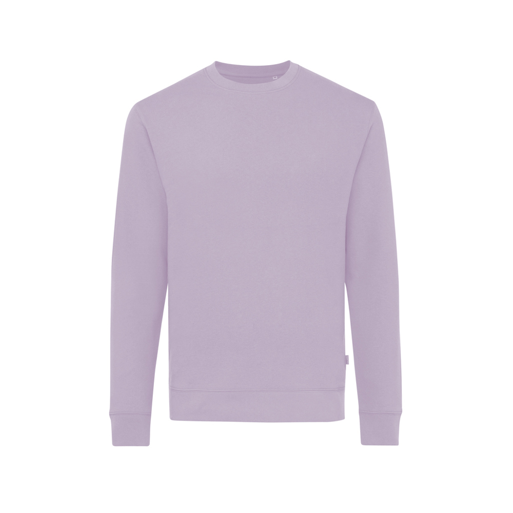 IQONIQ Zion gerecycled katoen sweater - lavender (± PMS 15-3716TCX)