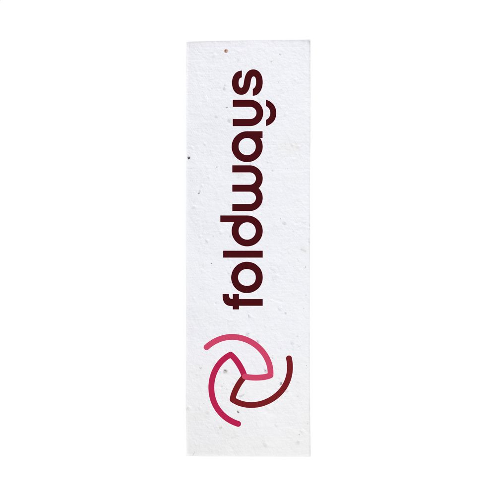 Bookmark Seed Paper (40 g/m²) boekenlegger