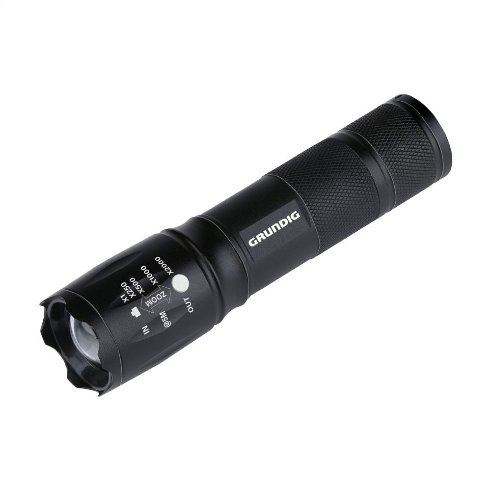 Grundig 1W LED-Torch Zoom zaklamp