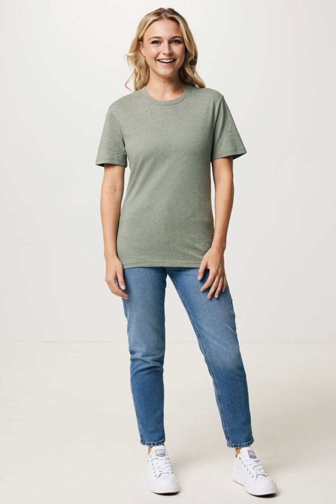 IQONIQ Manuel gerecycled katoen t-shirt ongeverfd