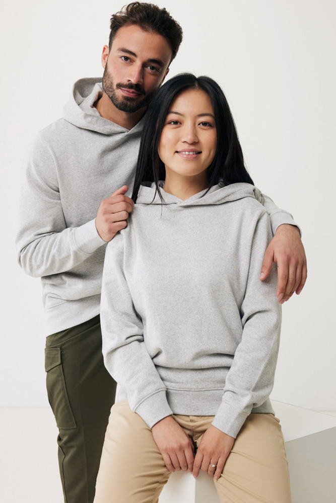 IQONIQ Yengo recycled katoen hoodie met steekzakken