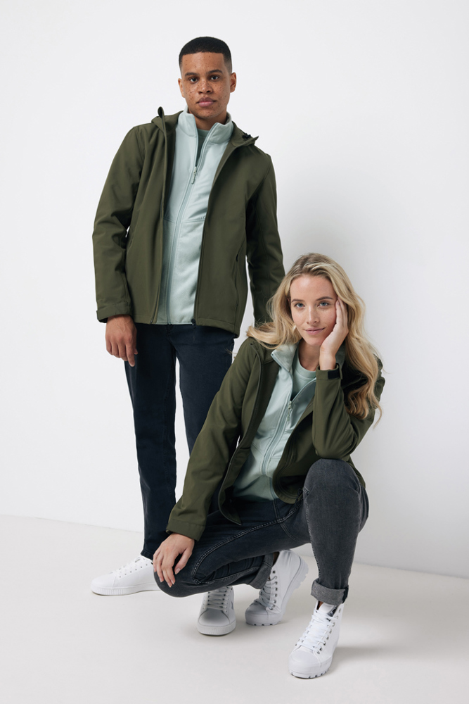 IQONIQ Makalu gerecycled polyester softshell jas