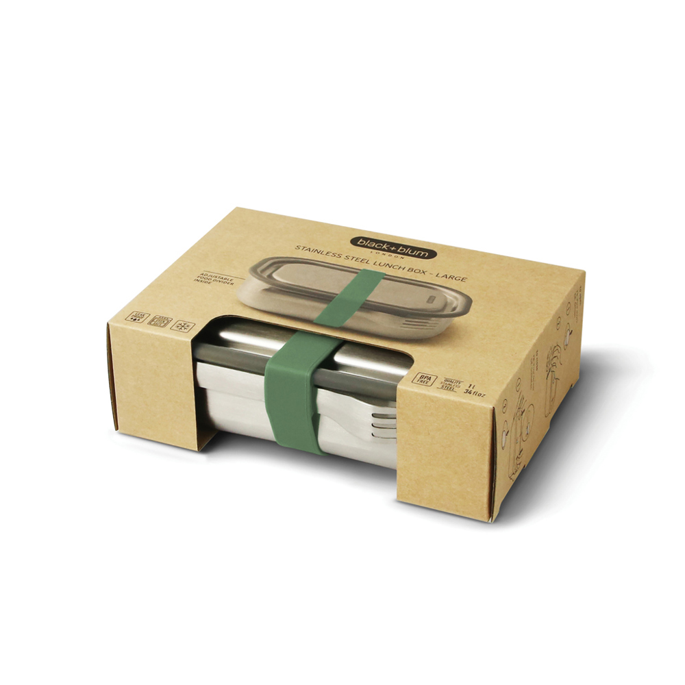 Black+Blum RVS Lunchbox Groot