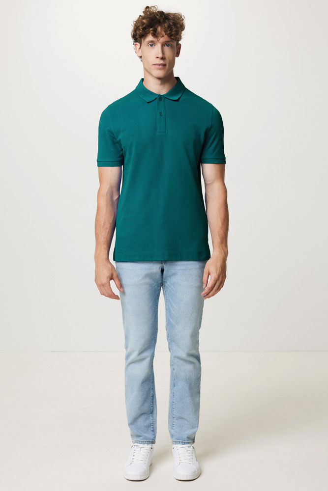 IQONIQ Yosemite gerecycled katoen pique polo