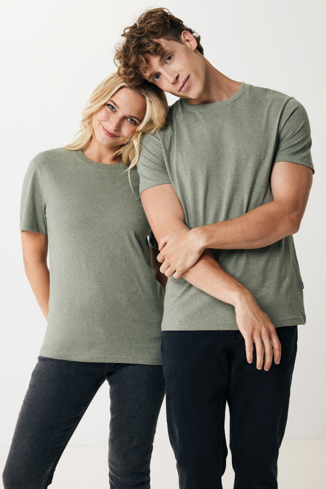 IQONIQ Manuel gerecycled katoen t-shirt ongeverfd