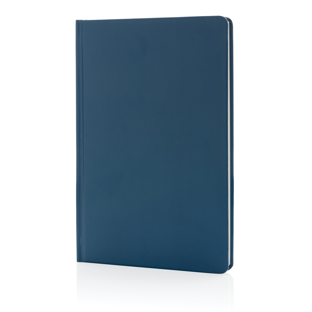 Impact hardcover steenpapier notitieboek A5 - blauw (± PMS 2377C)