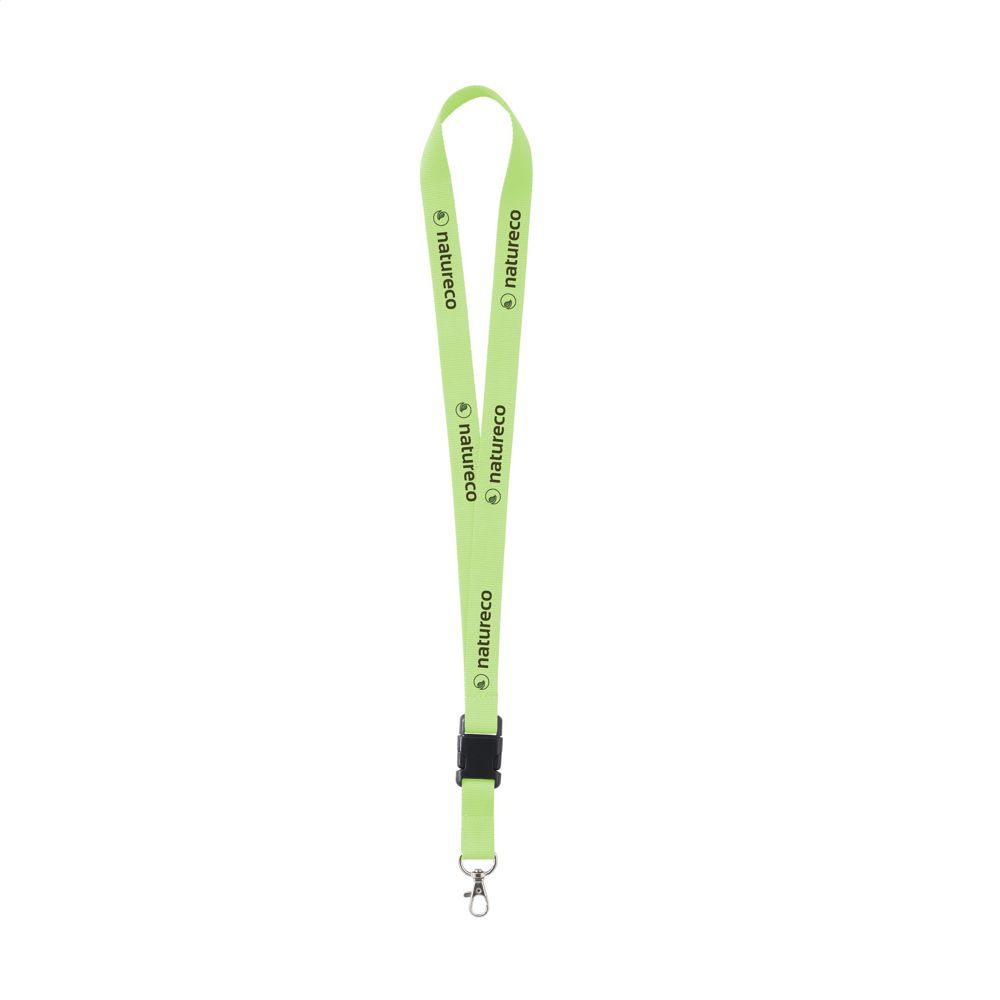 KeyCord 2 cm lanyard - fluor-groen