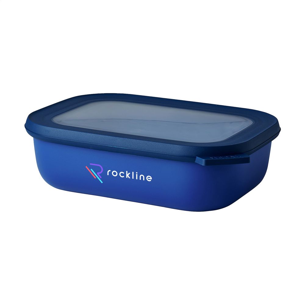 Mepal Cirqula Multikom rechthoekig 1 L lunchbox - vivid blue