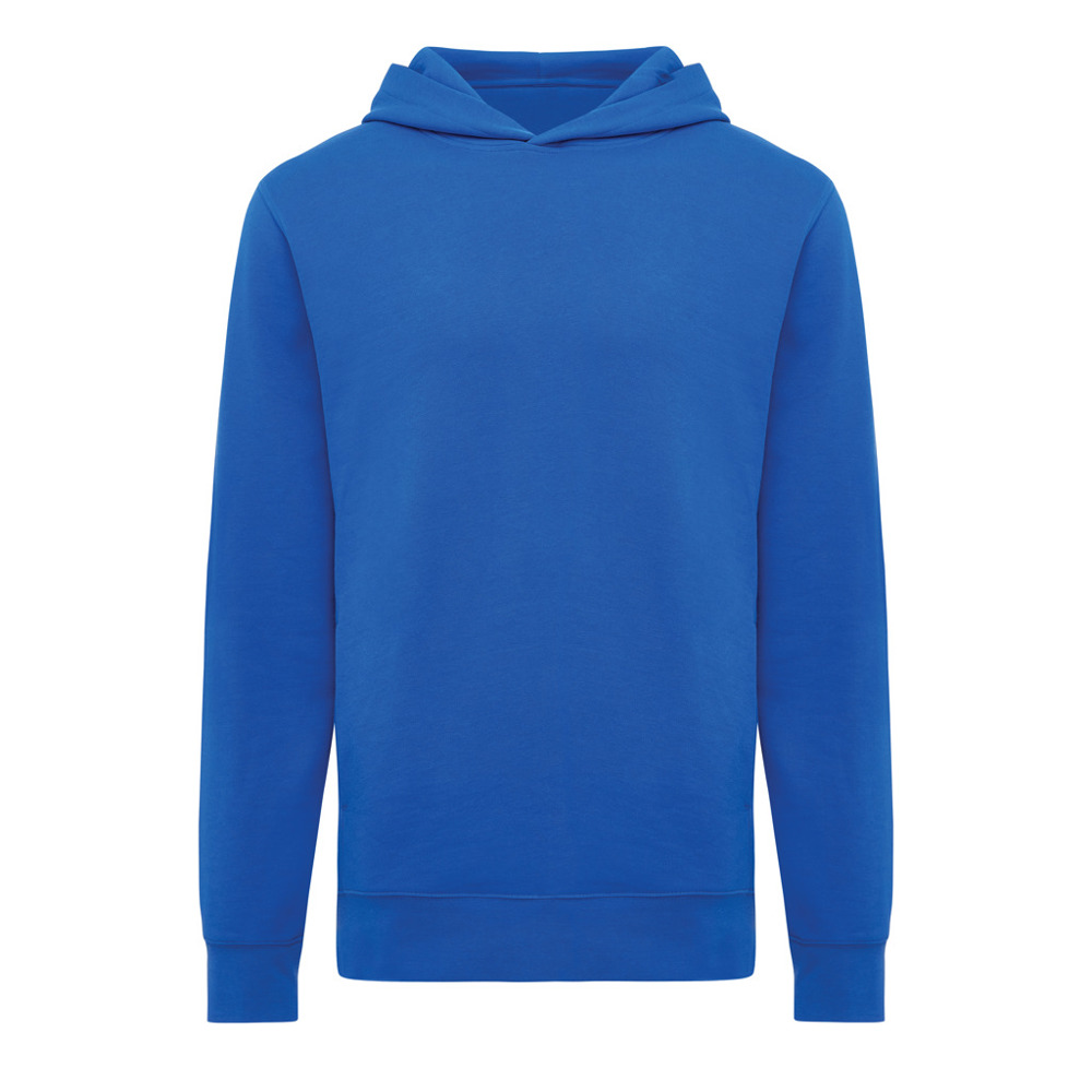 IQONIQ Yengo recycled katoen hoodie met steekzakken - royal blue (± PMS 19-4050 TCX)