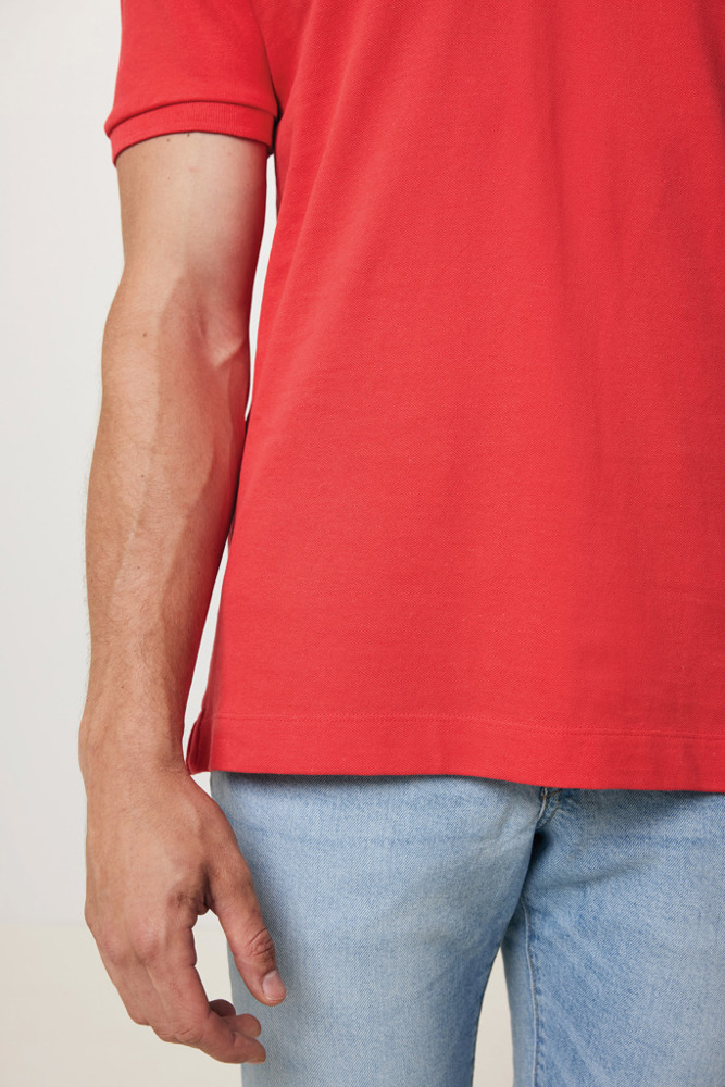 IQONIQ Yosemite gerecycled katoen pique polo