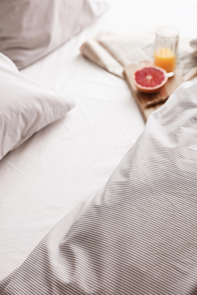 VINGA Montgomery premium katoenen beddengoed, 4-delige set