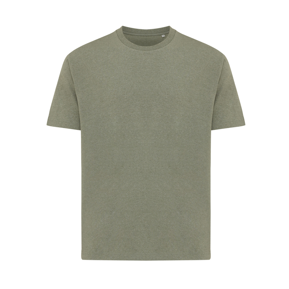 IQONIQ Teide gerecycled katoen t-shirt - heather green (± PMS heather green)